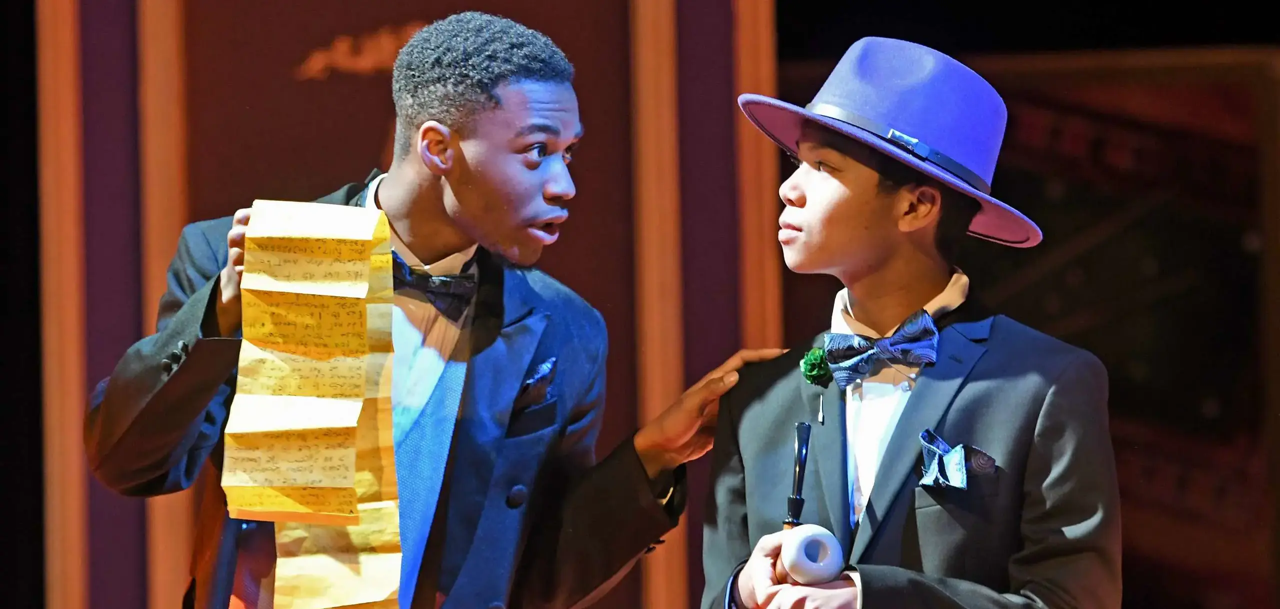 The Liggett Players Upper School students on stage