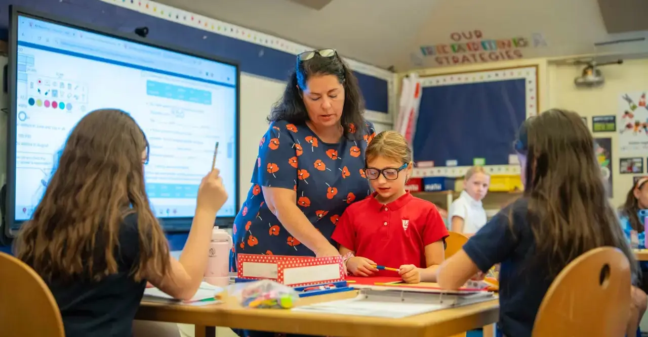 Math student and teacher