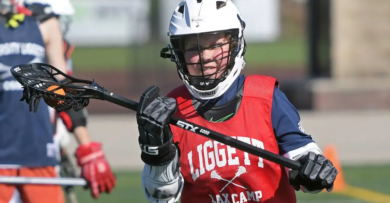Boy in Summer sports program